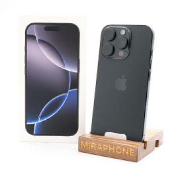 iPhone 16 Pro 2Sim  Black Titanium 256gb